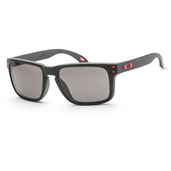 OAKLEY Men's Black Rectangular Sunglasses
