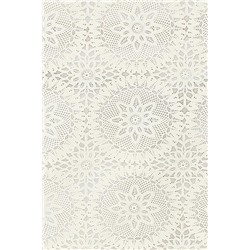 Anita Pvc Masa Örtüsü - Ekru - 140x140 cm