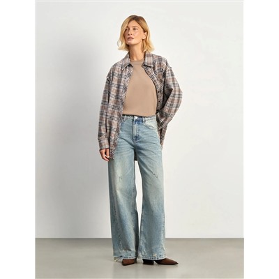 Джинсы Loose Fit 378, D378/oiled