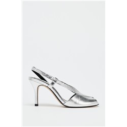 LEATHER OPEN-TOE SANDALS
