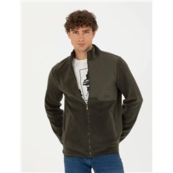 Haki Regular Fit Sweatshirt