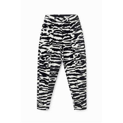 Pantalón largo tiro alto