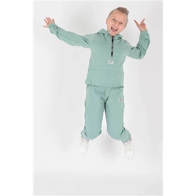 AHENGİM Kids Kız Çocuk Eşofman Takımı Kız Çocuk Takım Ak2233 1-2-10001014
