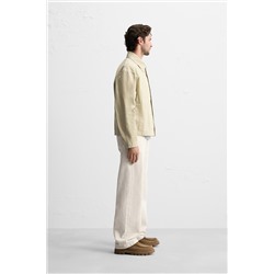 CAZADORA CROPPED FIT TWILL
