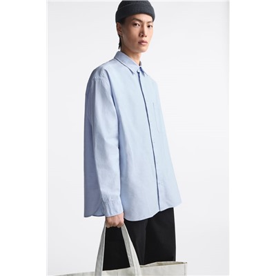 CAMISA OXFORD OVERSIZE
