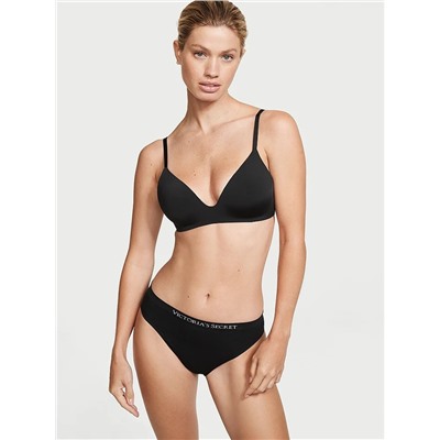 Seamless High-Leg Brief Panty