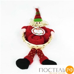 Наб-С-К3 Санта (красный) Набор 30х30(3шт)