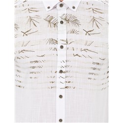 Yeşil Slim Fit Uzun Kollu Gömlek