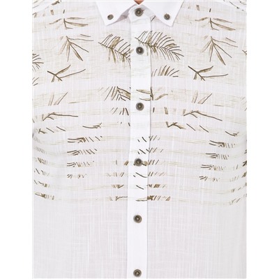 Yeşil Slim Fit Uzun Kollu Gömlek