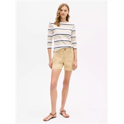 Stripe Boatneck T-Shirt