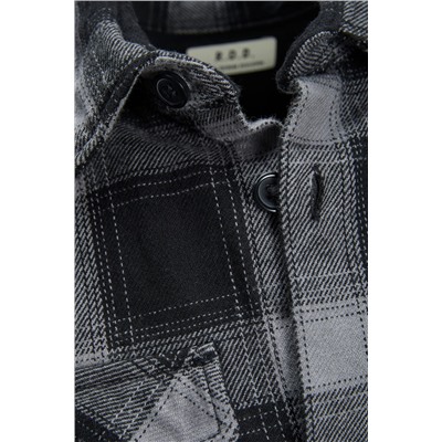 Camisa Negro y gris