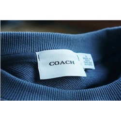 Свитшот с круглым вырезом, модель унисекс COAC*H ОРИГИНАЛ!