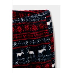 Pijama Rojo y negro