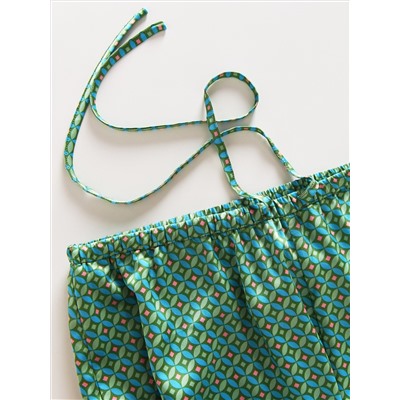 Gemusterte Hose