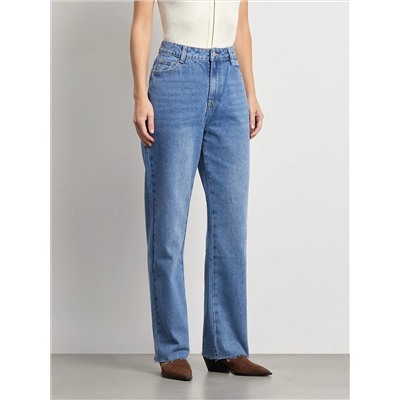 Джинсы Mom Fit 369, D369/skyey