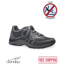 Dansko Samantha Black Smooth Athletic Shoe