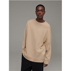 Basic Sweatshirt aus Baumwolle