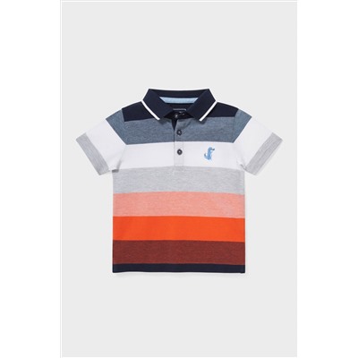 Poloshirt - gestreift