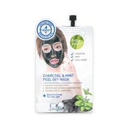 Маска-пленка от Baby Bright с углем и мятой с эффектом легкого пилинга 10 гр / BABY BRIGHT CHARCOAL & MINT PEEL  OFF  MASK  10  g.
