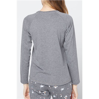 Camiseta Poppy Antracita
