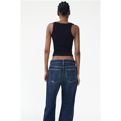 RELAXED BALLOON MID-WAIST TRF JEANS