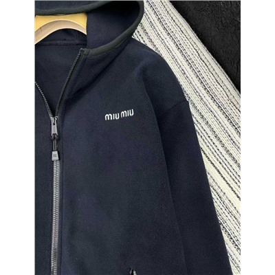 Флисовая кофта с капюшоном   🩷  Экспорт MI*U MI*U