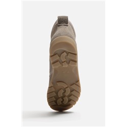 BOTA CORDONES PIEL