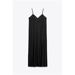 ZW COLLECTION PLEATED MIDI DRESS