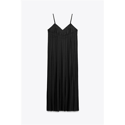 ZW COLLECTION PLEATED MIDI DRESS