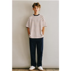 BASIC SLIM FIT CHINO TROUSERS