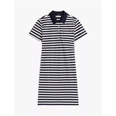 Stripe Polo Dress