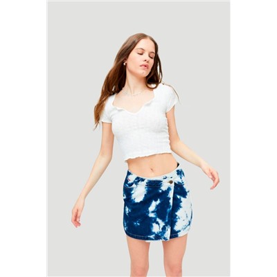 Minifalda Azul y blanco