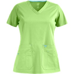 Med Couture Scrubs Flex-It V-Neck Top