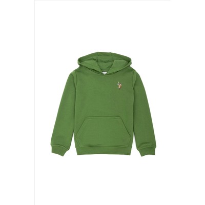 Erkek Çocuk Yeşil Sweatshirt