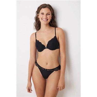 GORGEOUS Sujetador efecto push up negro