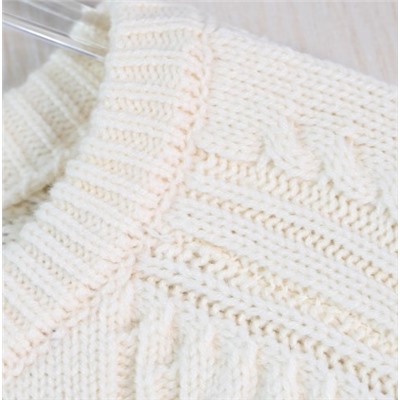 Кардиган в стиле ретро, ​​связанный косами  CO*S