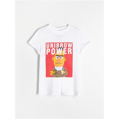 T-Shirt aus Baumwolle mit Druck