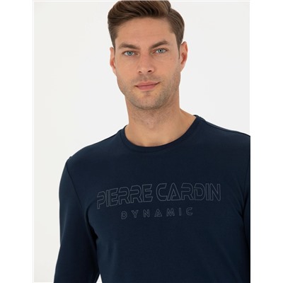 Lacivert Regular Fit Sweatshirt