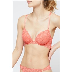 Sujetador con relleno Daisy Coral