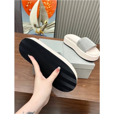 Женские шлепки на платформе Brunell*o Cucinell*i 🤩   Реплика 1:1