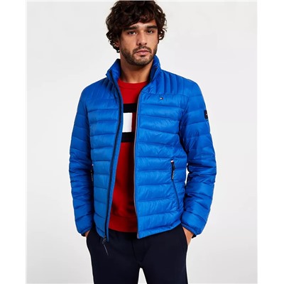 TOMMY HILFIGER Men's Packable Quilted Puffer Jacket