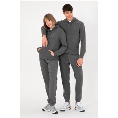 Erkek Antrasit Melanj Basic Sweatshirt