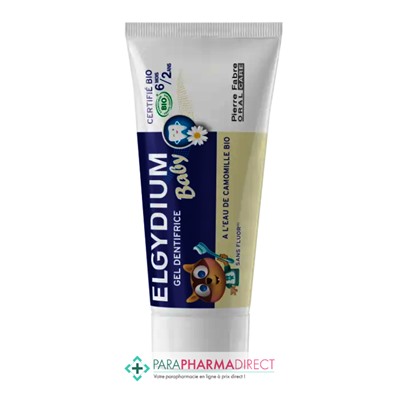 Elgydium Gel Dentifrice Baby Bio 30ml