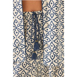 Pijama camisero estampado sello