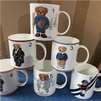 Кружка с мишками  POL*O Ralp*h Laure*n