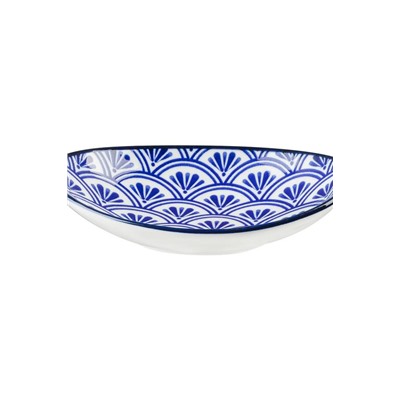 Rêve Bleu Belfort New Bone China Oval Tabak