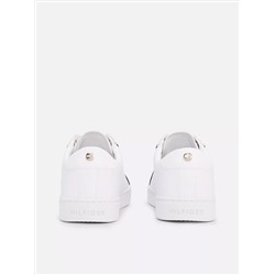 Tommy Signature Leather Sneaker