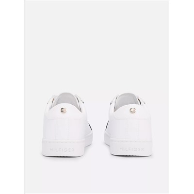 Tommy Signature Leather Sneaker