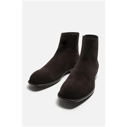 BOTA PIEL CREMALLERA
