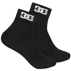 DC Shoes Quarter Unisex Socken 3 Paar schwarz DC-22 QUARTER